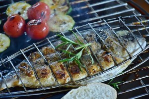 grilled orata